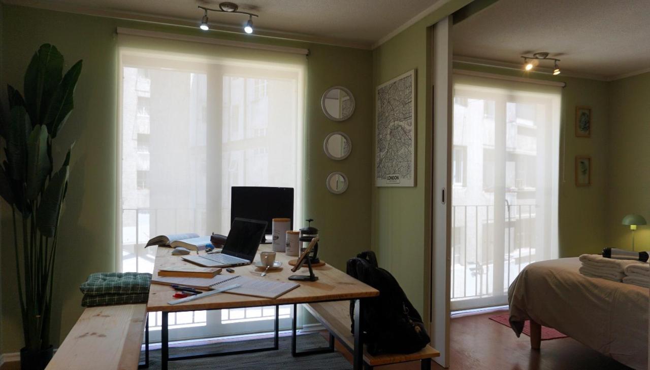 Apt Barrio Historico 3 Min Metro, Wifi, Netflik, Comodidad Santiago Exterior photo