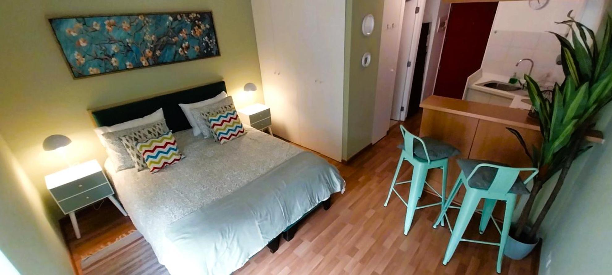 Apt Barrio Historico 3 Min Metro, Wifi, Netflik, Comodidad Santiago Exterior photo